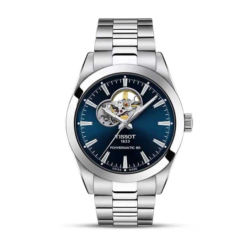 TISSOT GENTLEMAN POWERMATIC 80 OPEN HEART T127.407.11.041.01