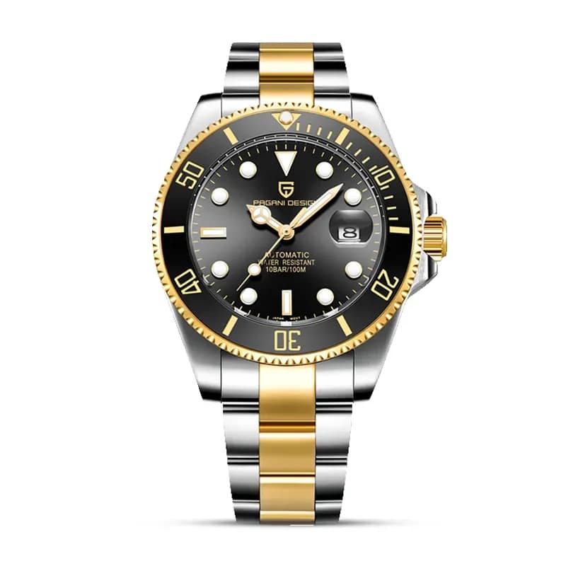 Pagani Design PD-1639 Submariner Black Dial Men's Watch