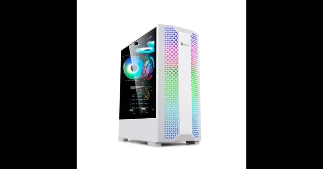 Golden Field 7689W ATX Gaming Casing White