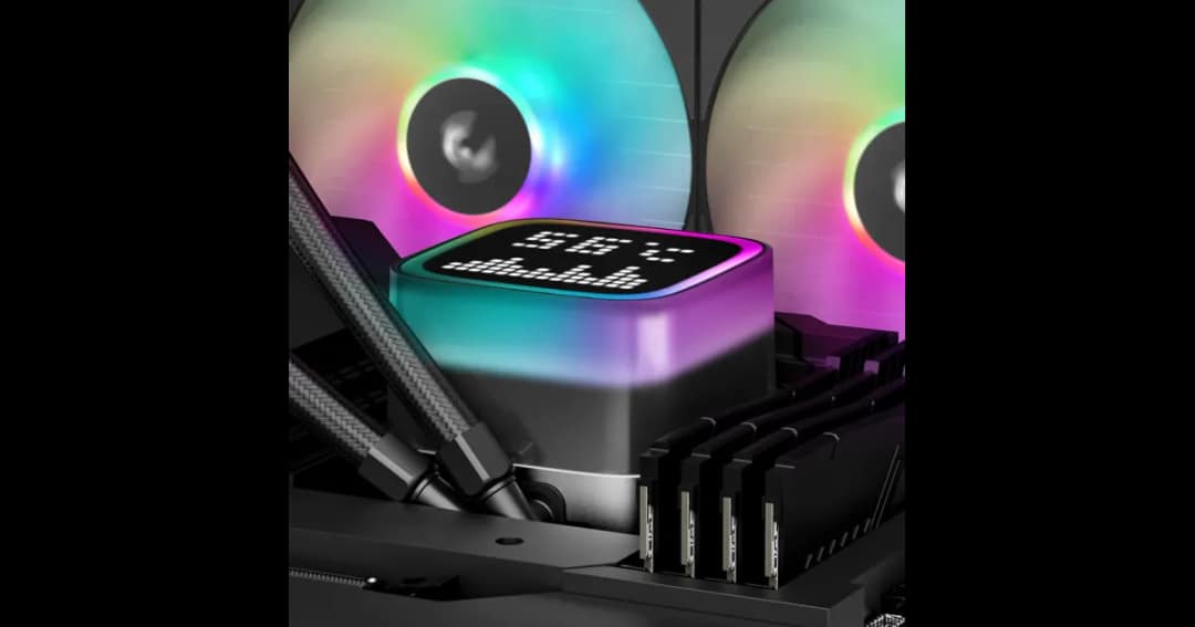 Deepcool LP240 240mm ARGB All-in-One Liquid CPU Cooler With Display