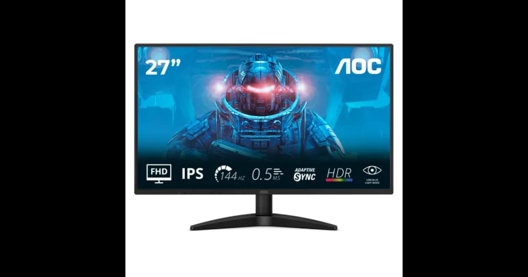 AOC 27B36X 27" 144Hz 0.5ms FHD IPS Gaming Monitor
