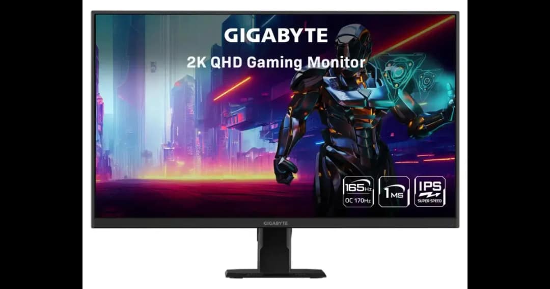 GIGABYTE GS27Q 27 inch QHD 2K 165Hz Gaming Monitor