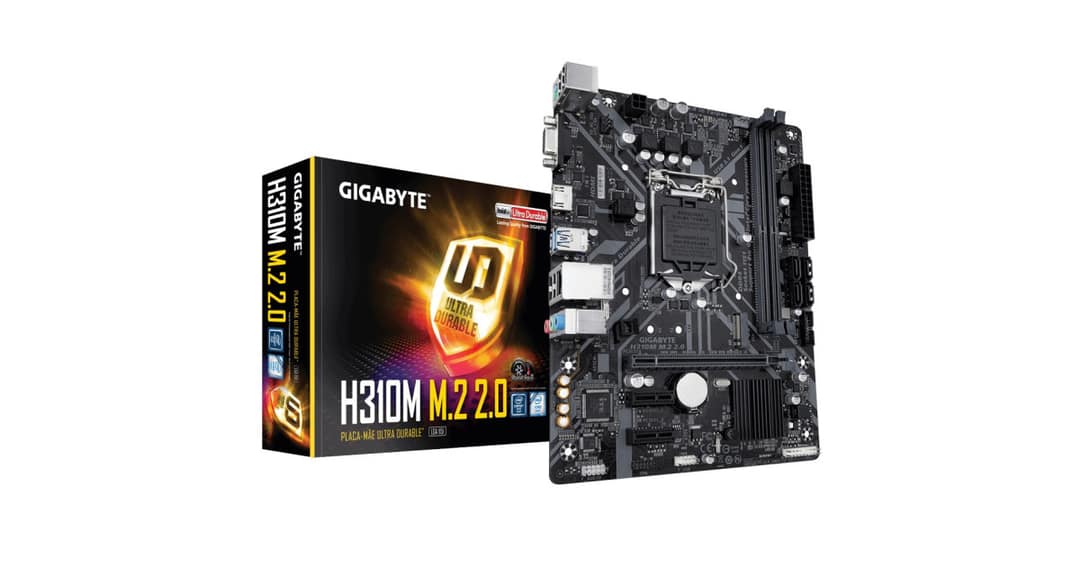 Gigabyte H310M M.2 9th Gen Micro ATX Motherboard