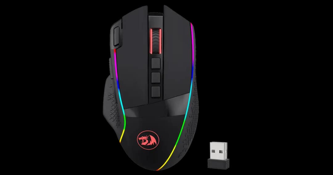 Redragon M991 9 Programmable Button Wireless Gaming Mouse
