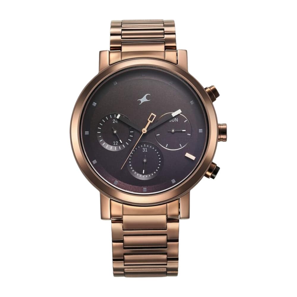 Fastrack Stainless Steel Watch- 3287KM07
