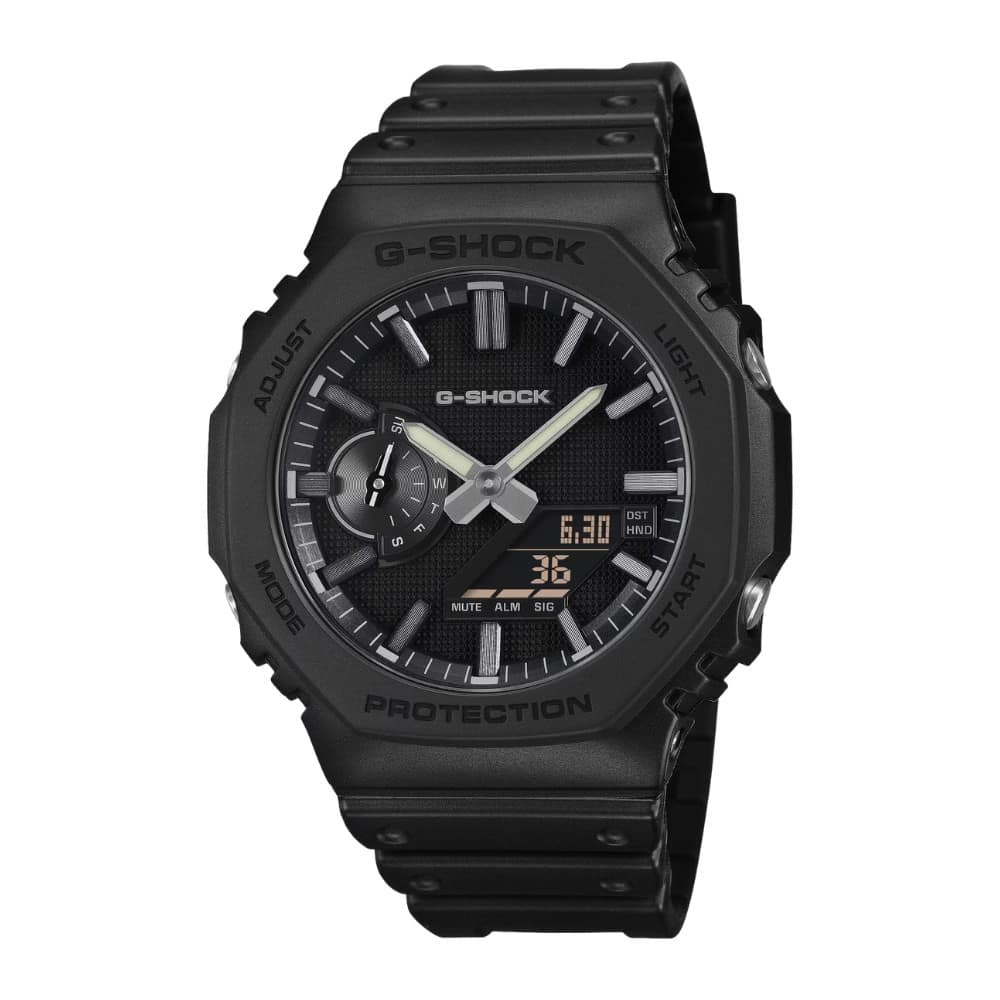 Casio G-Shock LUXE BLACK ANALOG-DIGITAL 2100 Series GA-2100LXB-1A