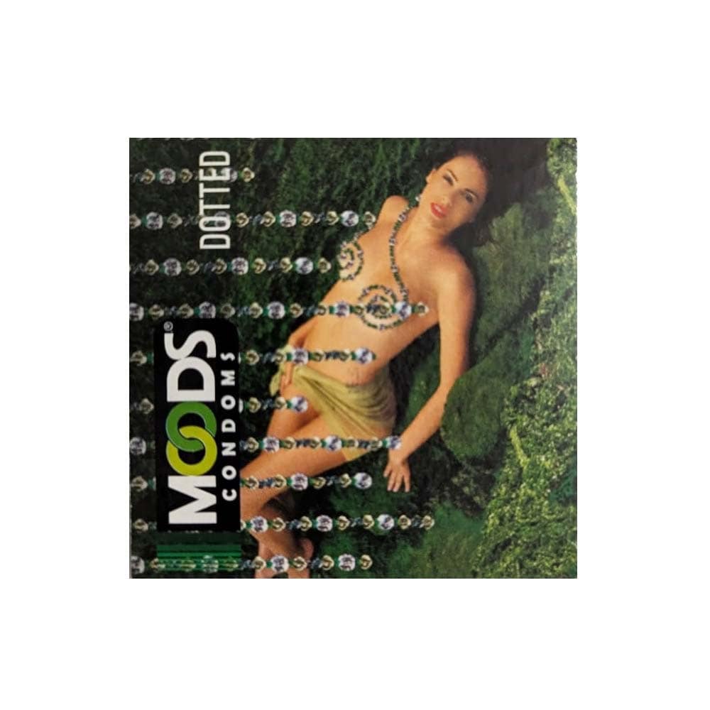 Moods Dotted Green Condom 3pc 3pc Sexual Wellness (1x3pc)