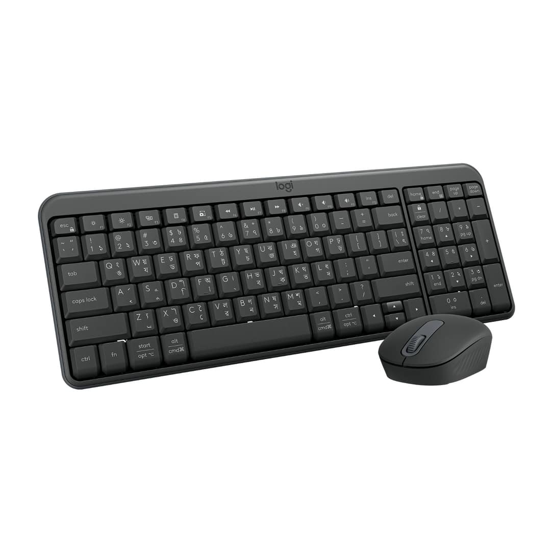 Logitech MK250 Wireless Keyboard Mouse Combo (Bangla)