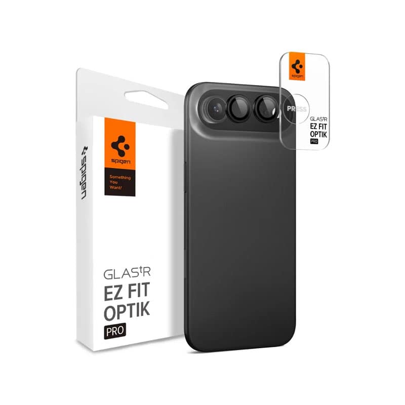 Spigen Glas tR EZ fit Optik pro Camera Lens for iPhone Air (1 Piece)