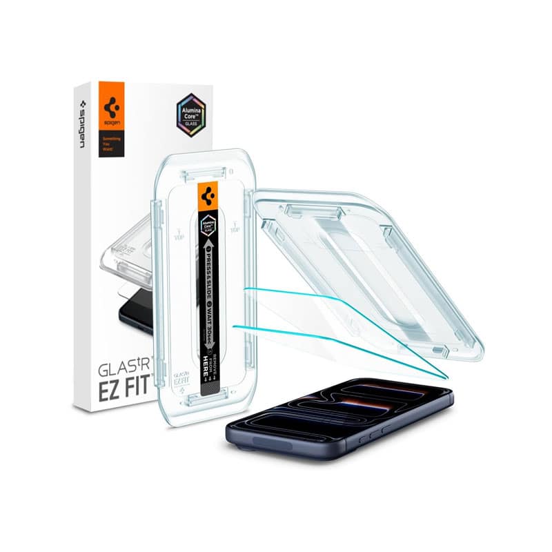 Spigen Glas tR EZ Fit Pro HD Screen Protector for iPhone 18 Pro/ 17 Pro (1pc)