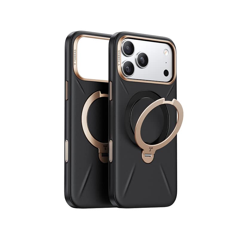 Torras Ostand Spin VegSkin Case for iPhone 17 Pro Max