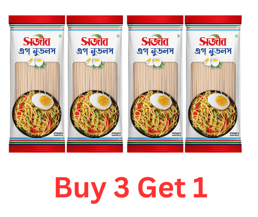 Sajeeb Egg Noodles 150gm-(B3G1)