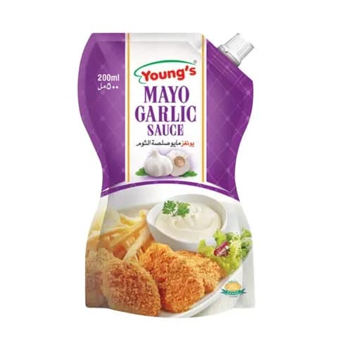 Young's Mayo Garlic Sauce-200ml