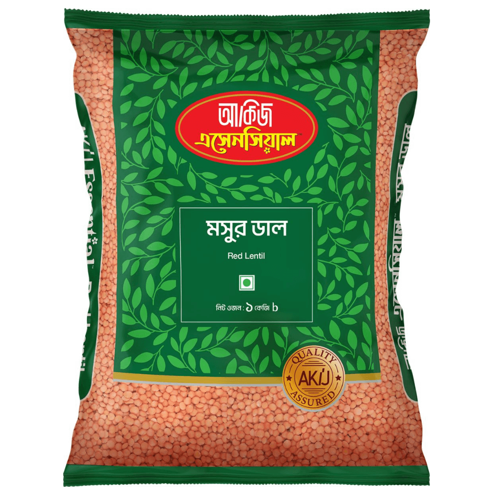 Akij Essential Red Lentil (Moshur Dal)-1kg