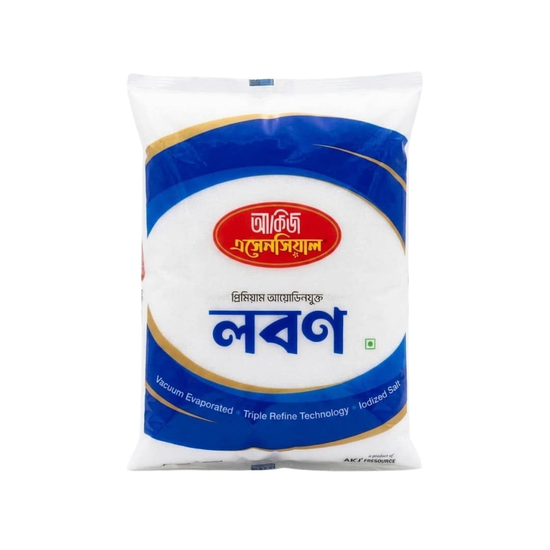 Akij Lodized Salt-1kg