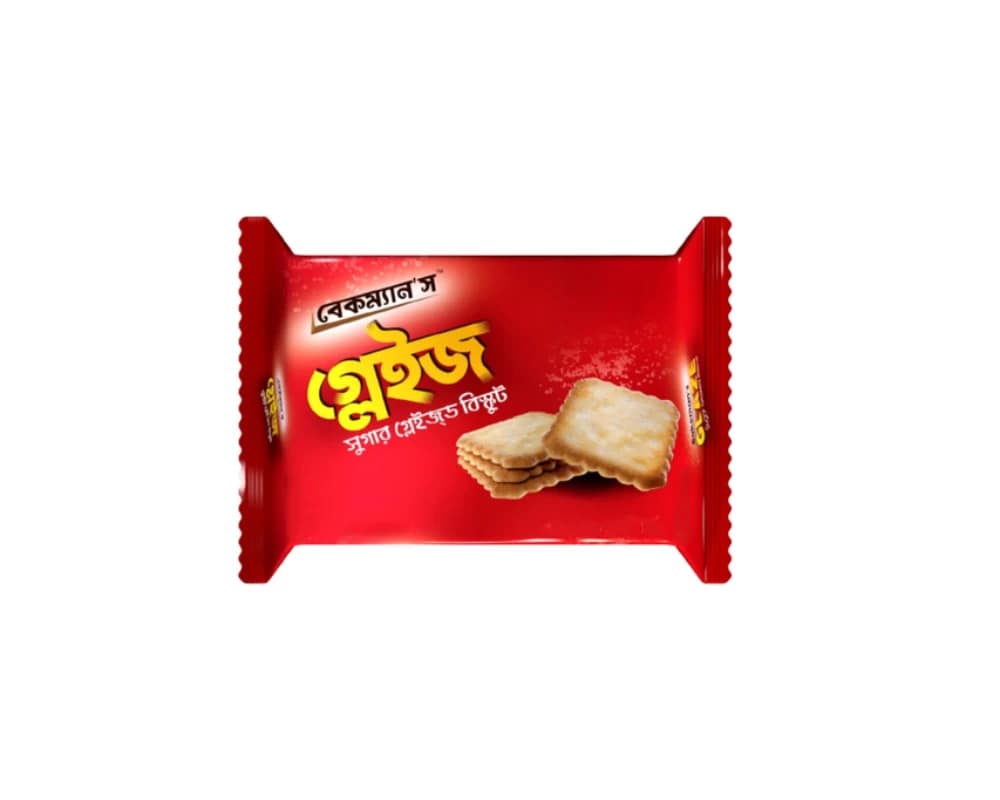 Bakeman's Glaze Sugar Glazed Biscuit 40gm