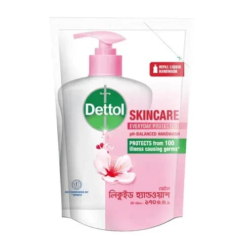 Dettol Skincare Handwash- 170ml (Refill)