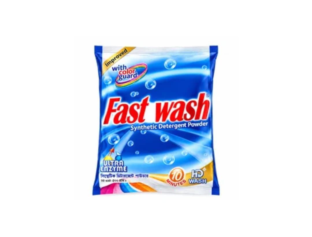 Fast Wash Synthetic Detergent Powder-500g