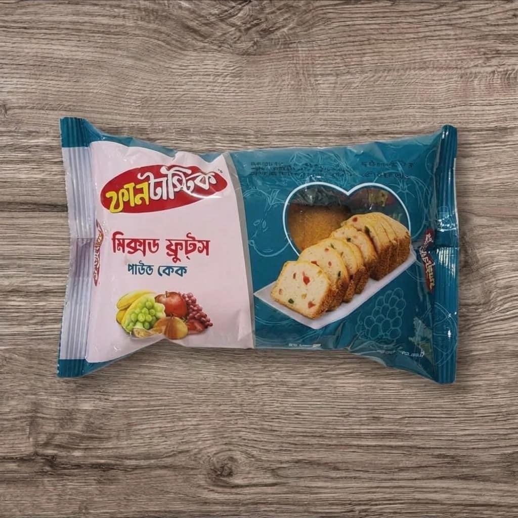 Funtastic Mixed Fruit Pound Cake-70gm