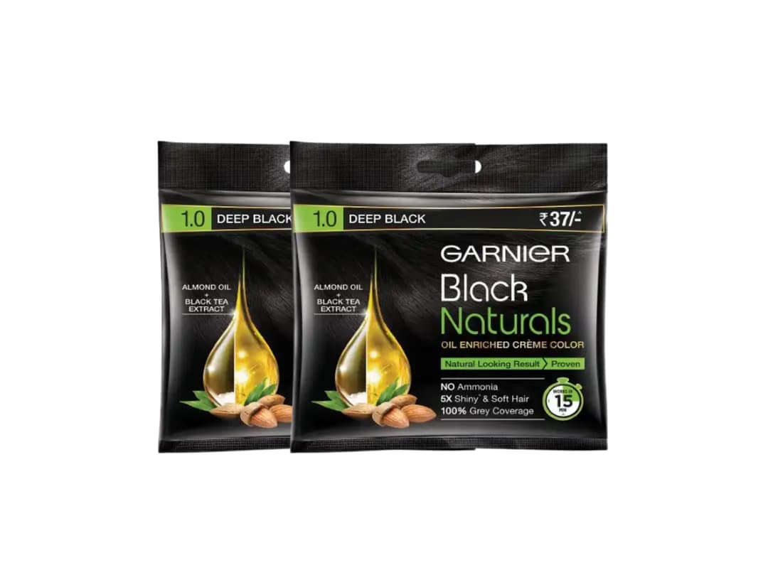 Garnier Naturals Deep Black-20ml +20g