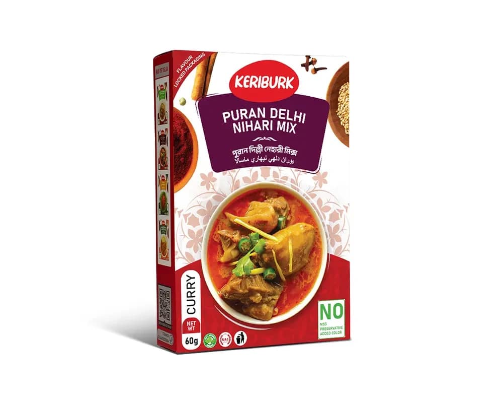 KERIBURK Puran Delhi Nihari Mix- 60gm