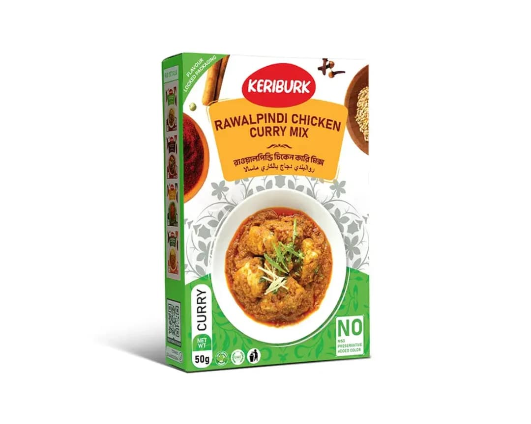 Keriburk Rawalpindi Chicken Curry Mix-50g