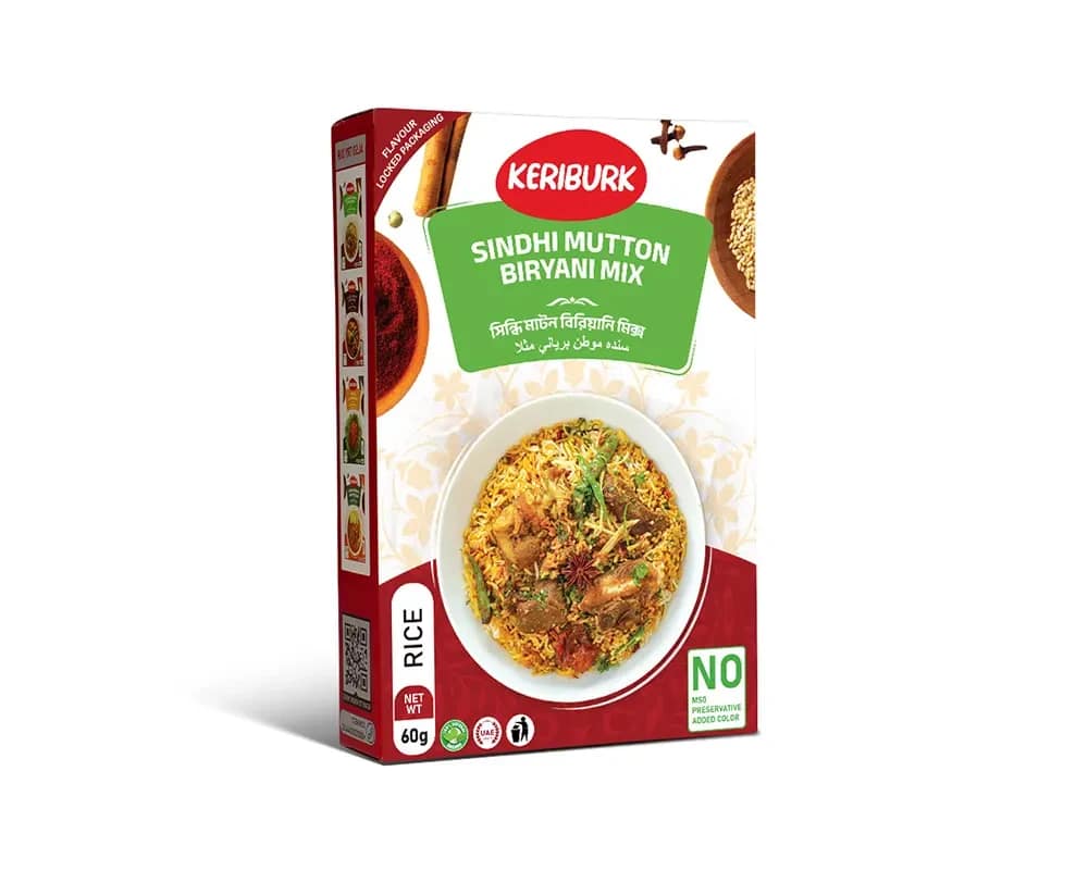 Keriburk Sindhi Mutton Biryani Mix -50g