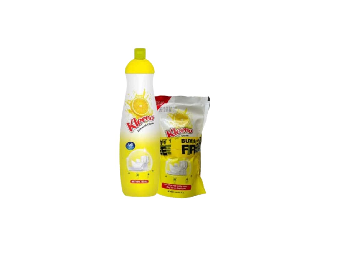 Kleeno Liquid Dishwash-500ml (Get Kleeno Liquid Dishwash Refill 250ml free)