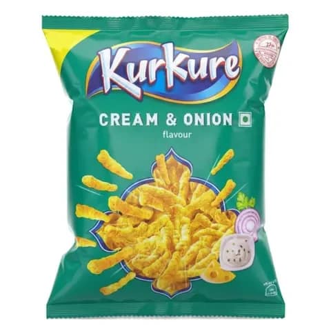 Kurkure Crean & Onion Chips-31g