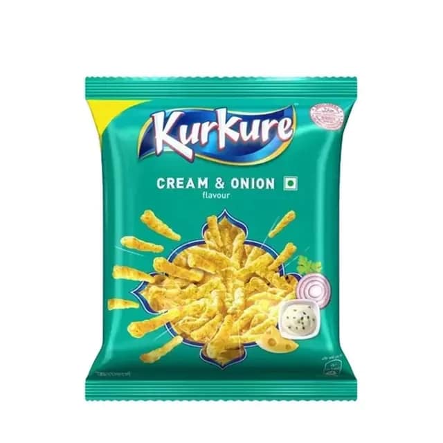 Kurkure Crean & Onion Chips-60g(Large)