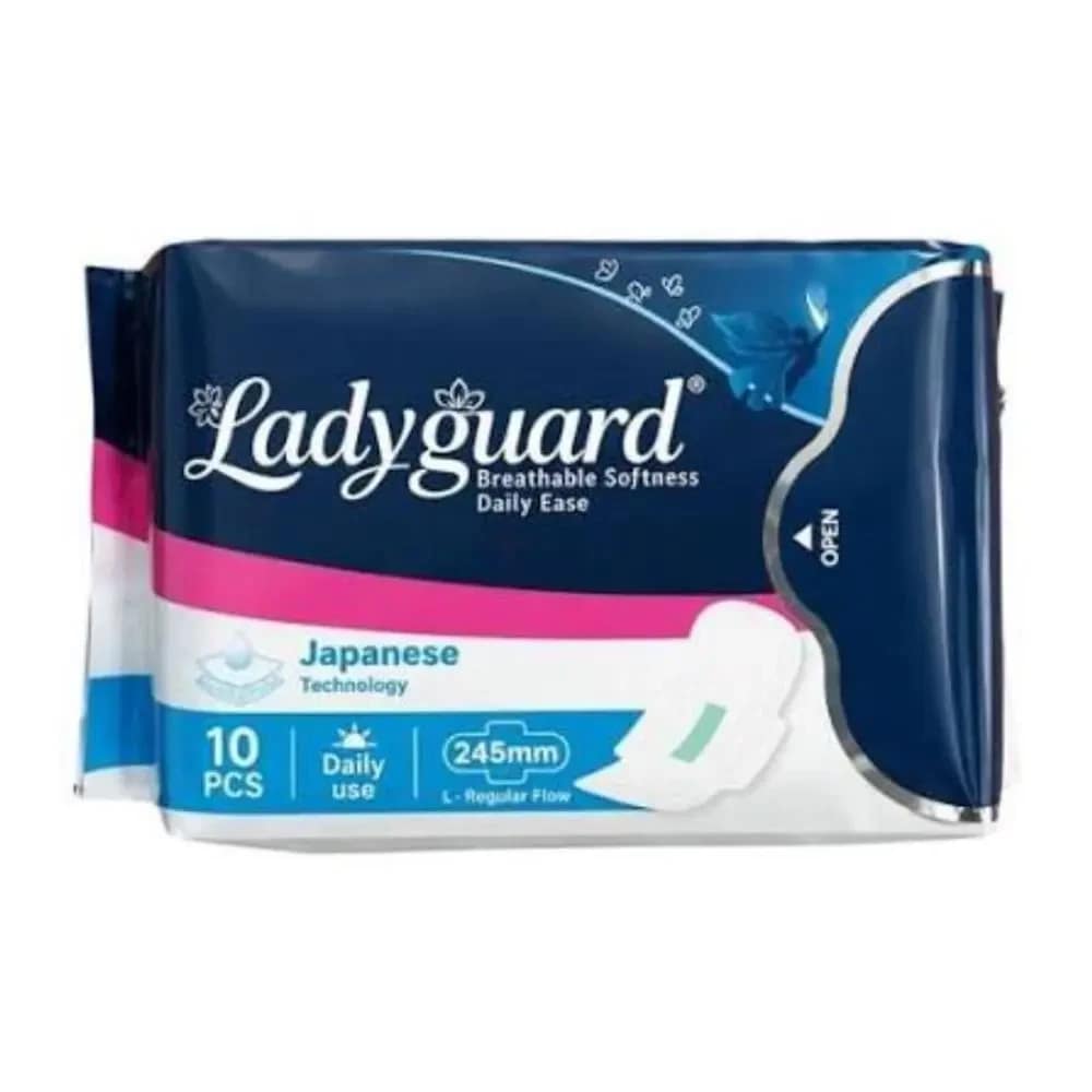Ladyguard Sanitary Pad 245mm 10pcs