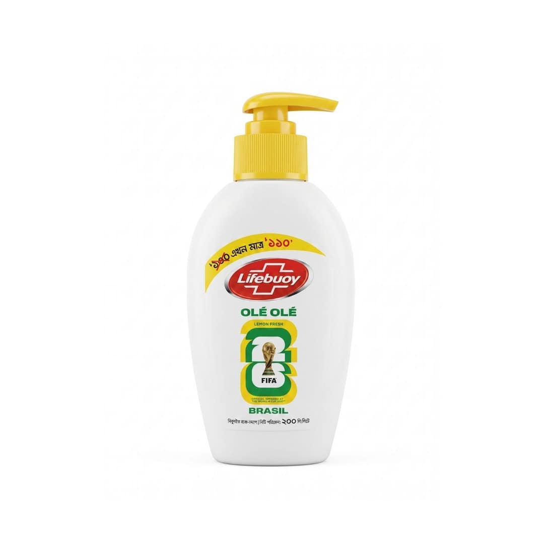 Lifebuoy Ole Ole Lemon Fresh Handwash-200ml.
