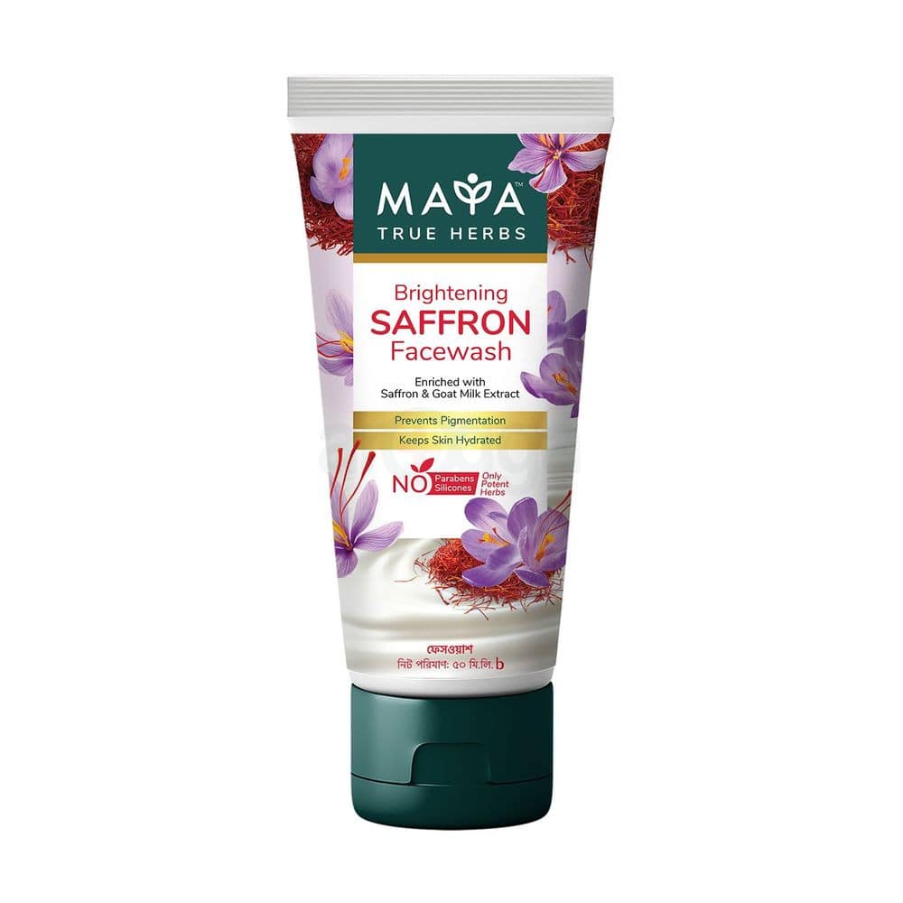 Maya Saffron Facewash-50ml