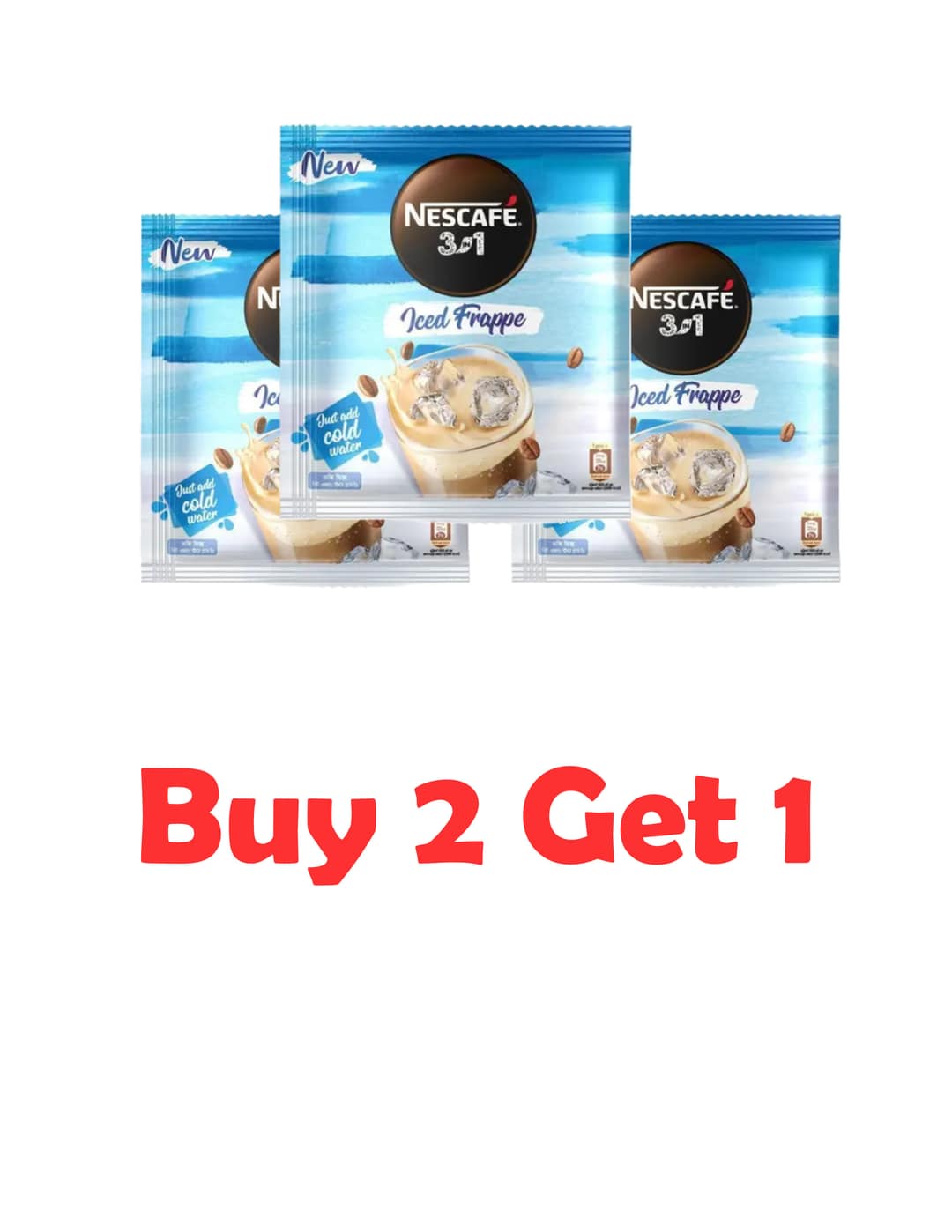 Nescafe 3in1 Iced Frappe(B2G1)-30gm