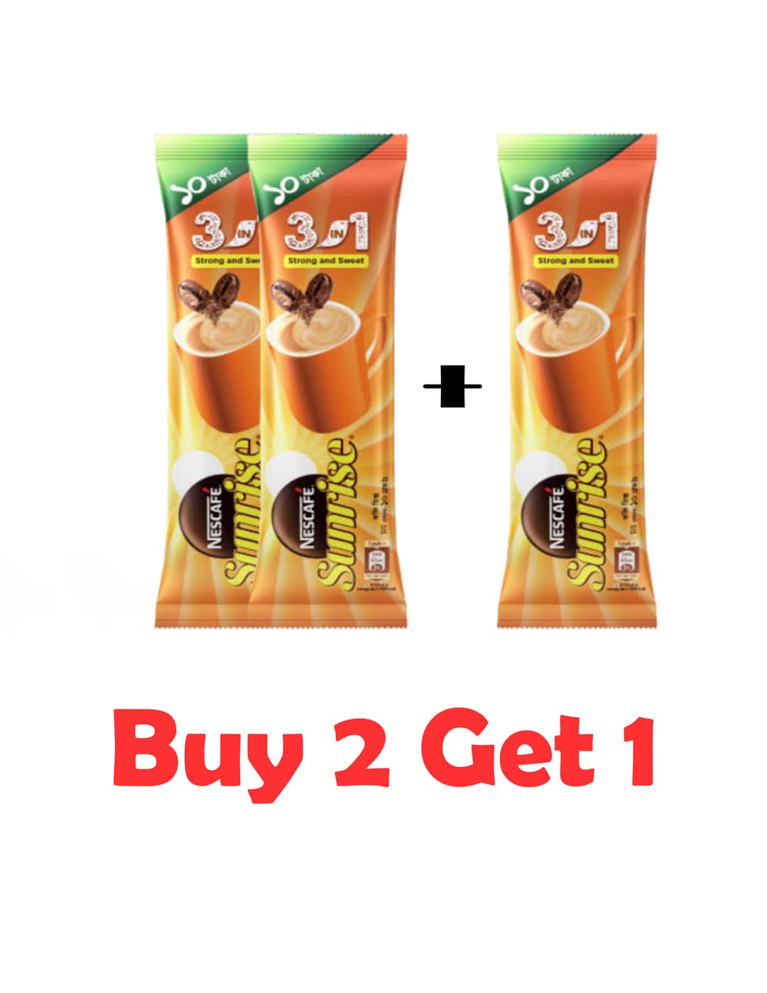 Nescafe 3in1 Sunrise (B2G1)-10gm