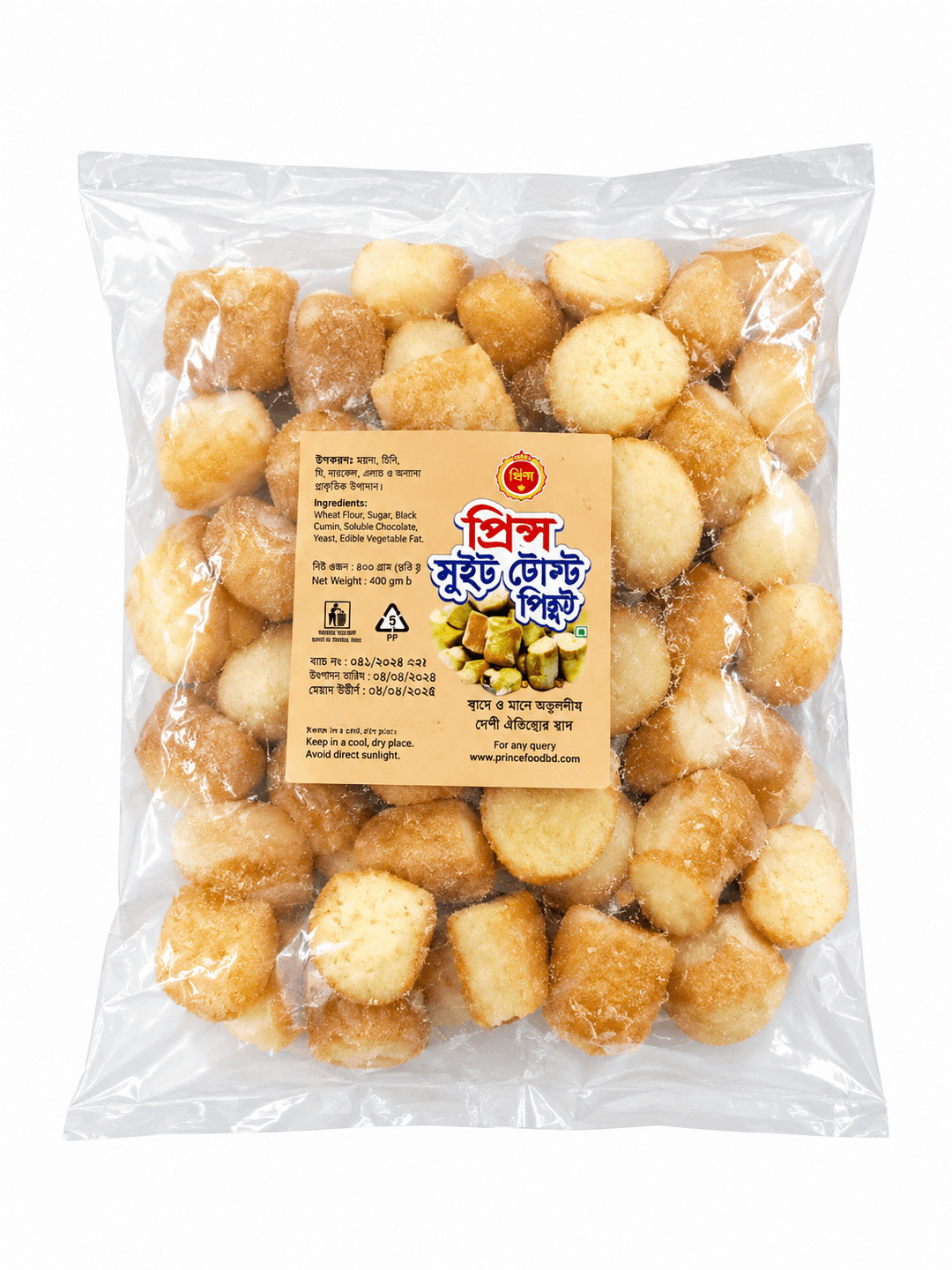 Prince Sweet Toast-400gm