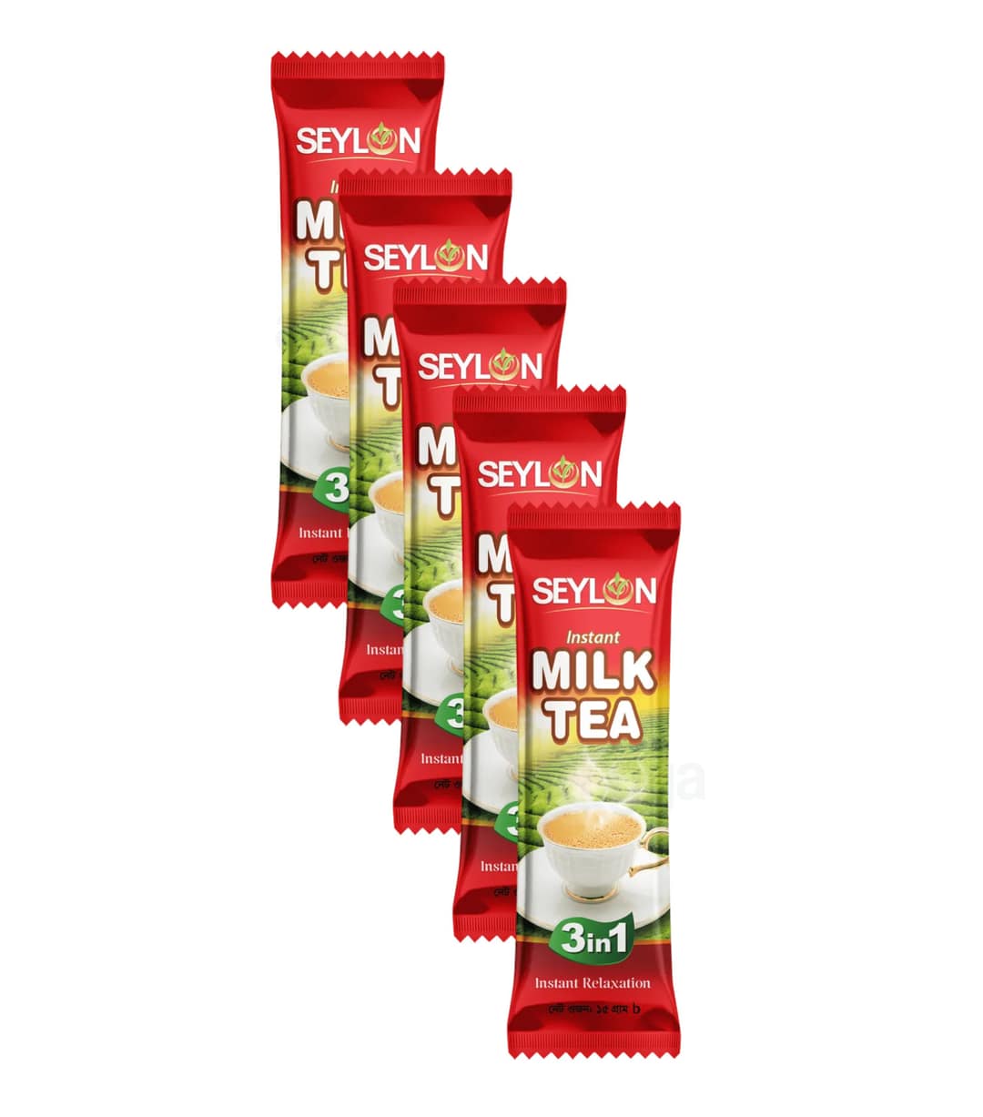 Seylon instant Milk Tea 5Pcs Combo-15g