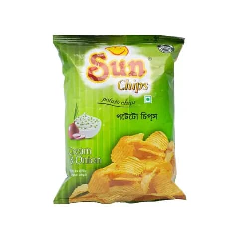 Sun Cream &Onion Potato Chips-22g