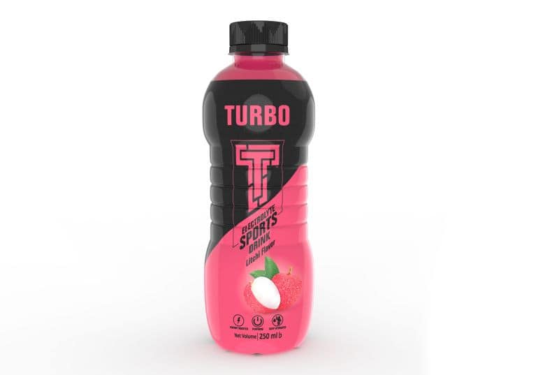 Turbo Electrolyte Sports Drink Litchi Flv-250ml