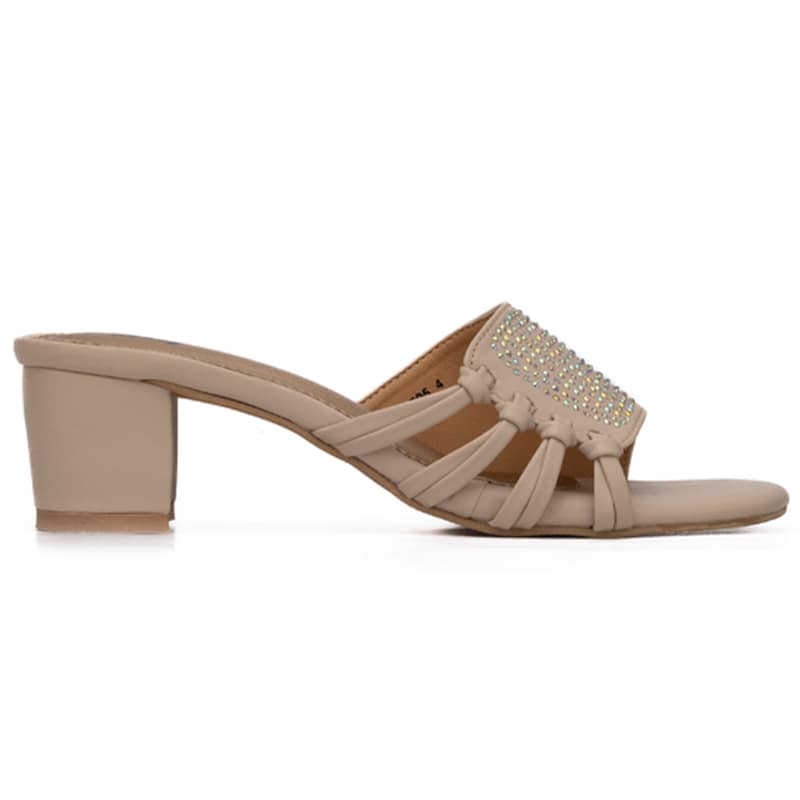 Ladies Open Heel - Slip On - Camellia