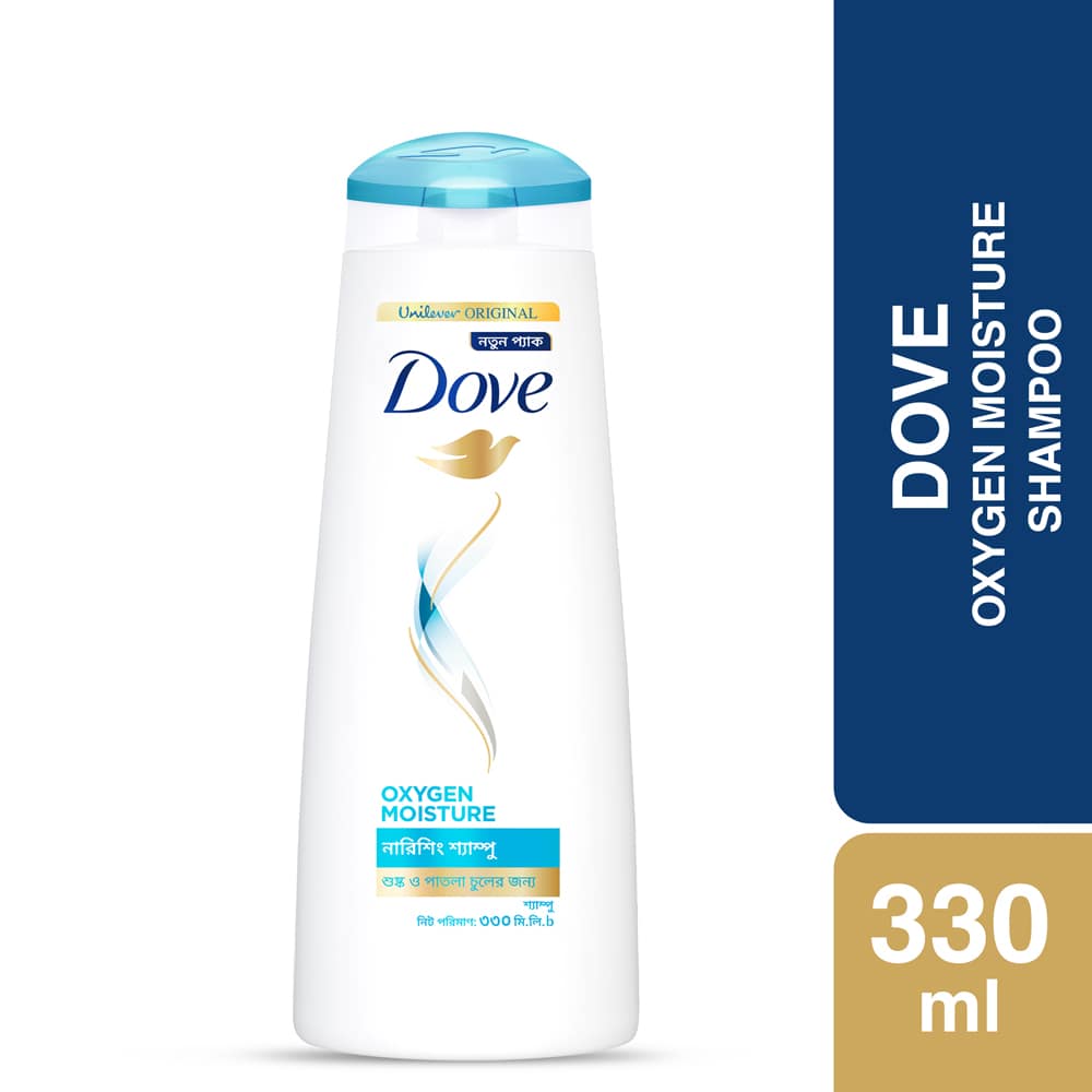 Dove Shampoo Oxygen Moisture (330ml)