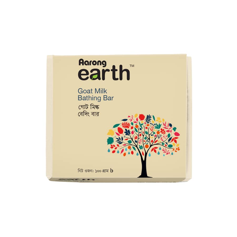 Aarong Earth Goat Milk Bathing Bar (100gm)