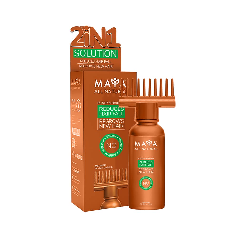 Maya All Natural Hair and Scalp Oil (100ml)