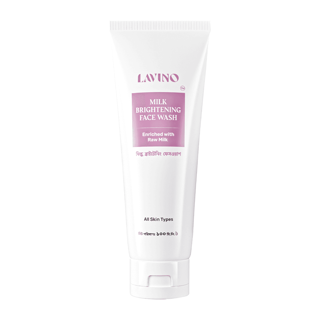 Lavino Milk Brightening Face Wash (100ml)