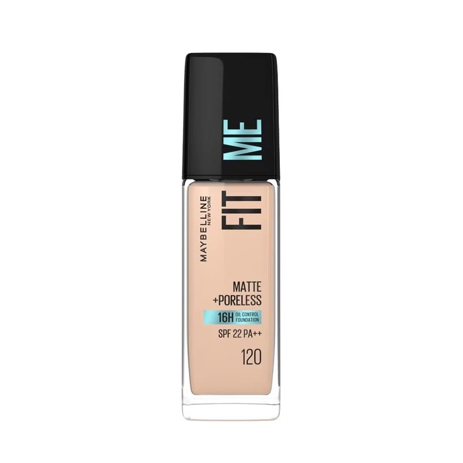 Maybelline Fit Me Matte + Poreless Foundation- Classic Ivory 120 (30ml)