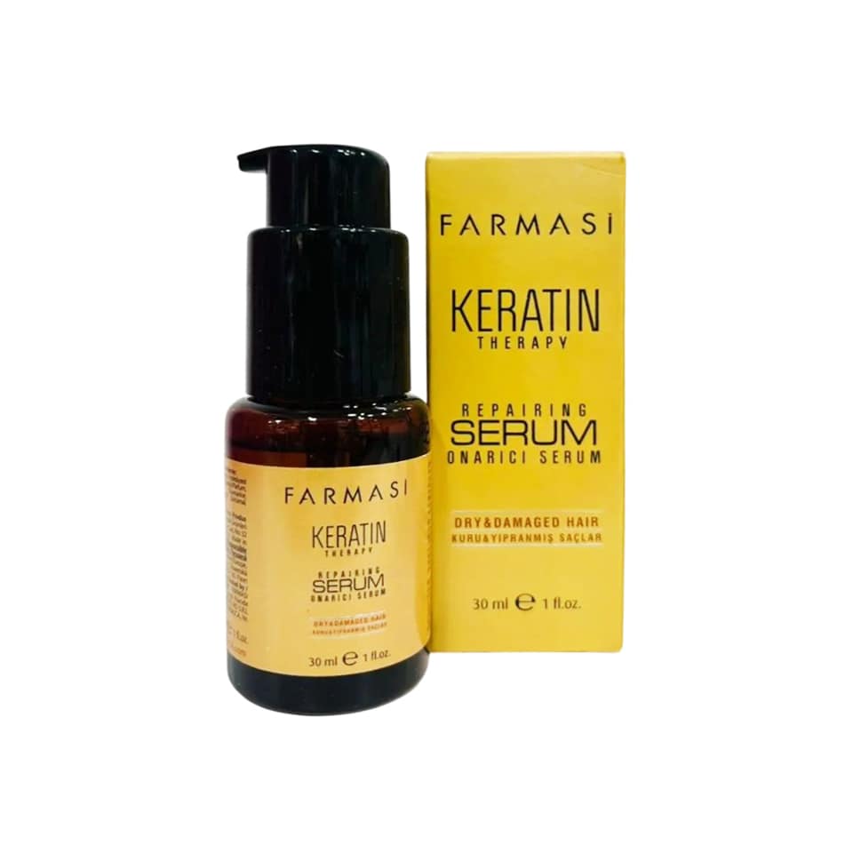 Farmasi Keratin Therapy Repairing Serum for Dry & Damaged Hair (30ml)