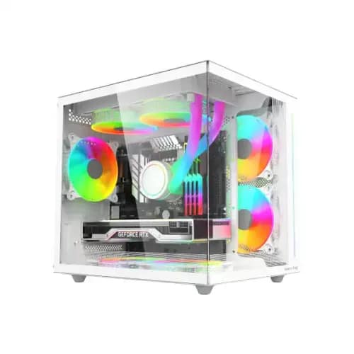 Value-Top V900W Mini-Tower Gaming Micro ATX White Casing