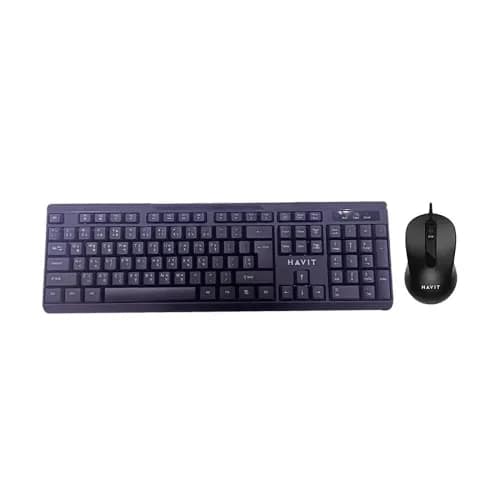 Havit KB270CM Wired Black Keyboard & Mouse Combo