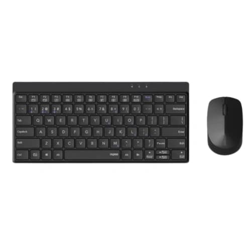 Rapoo 8000GT Wireless (Dual Mode) Black Keyboard Mouse Combo