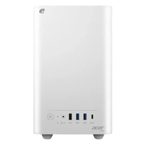Acer U300W Mini Tower White Micro-ATX Business Desktop Casing